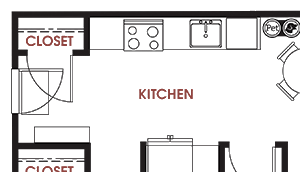 One Bedroom with Den One Bedroom with Den